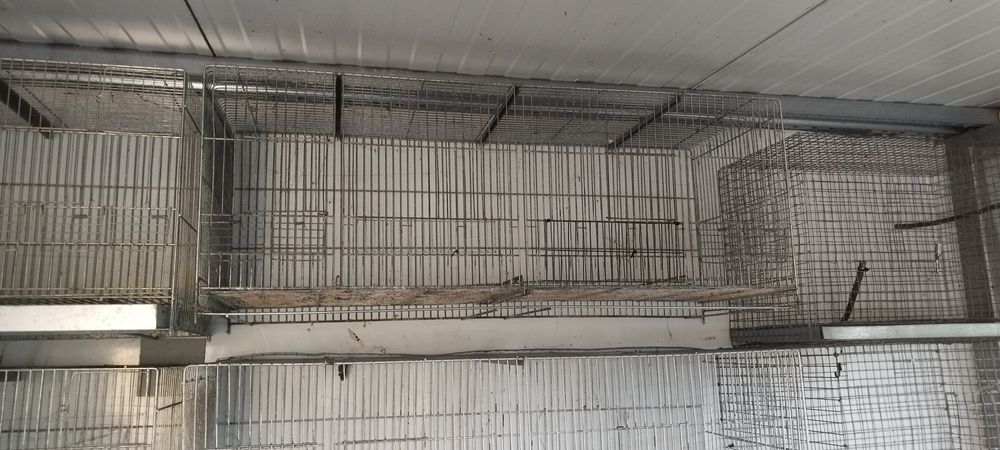 Gaiolas de metro zincadas