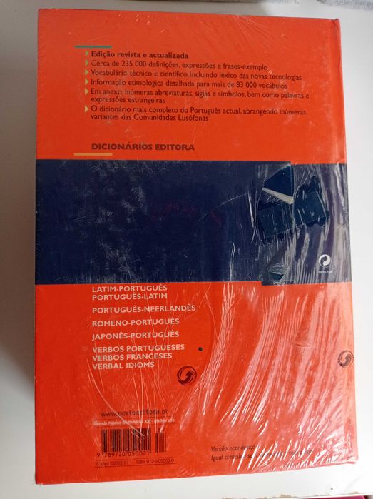 Dicionário Lingua Portuguesa 8ª edição Embalado