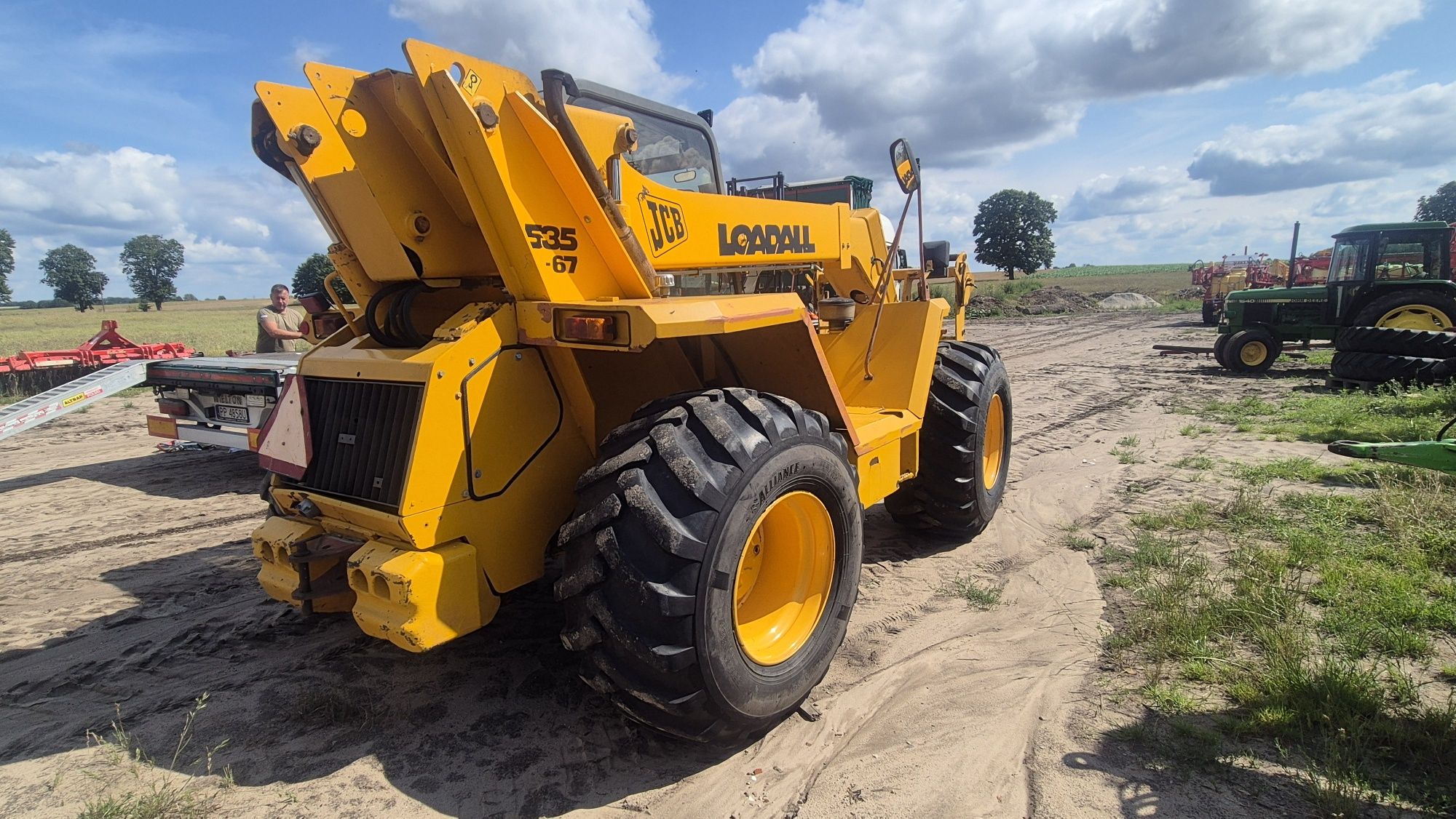 Ładowarka teleskopowe JCB 535-67 7m