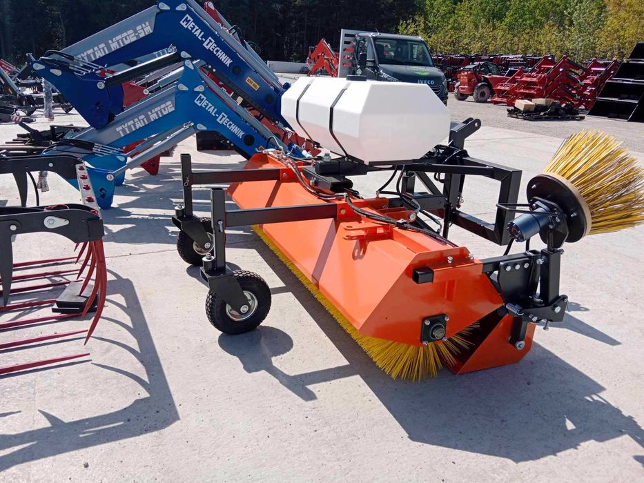Zamiatarka 1,4 - 2,4m Metal Technik Szczota na różne mocowania Dostawa