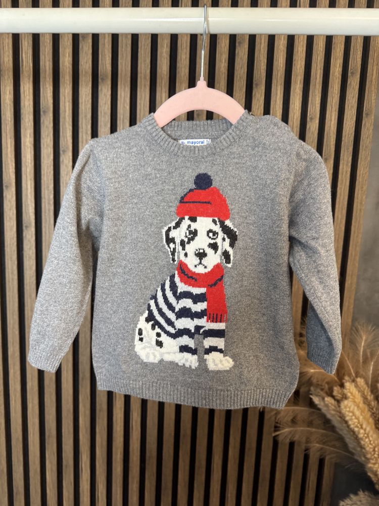 Sweter z pieskiem mayoral 86