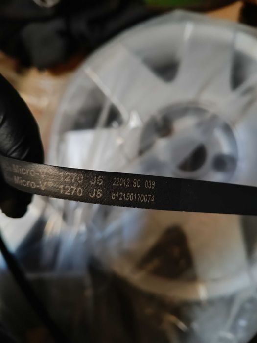 Koło pasowe, śruba, pasek 1270 J5 pralki SamsungWF1702WSW