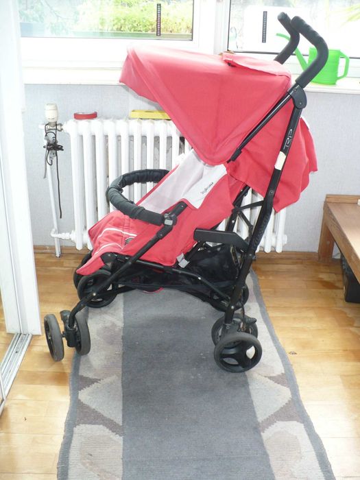 spacerówka parasolka z budką z regulacją oparcia