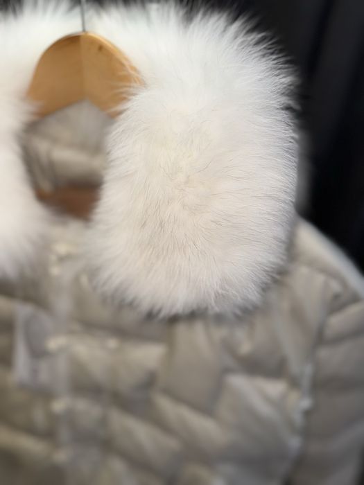 Куртка - пуховик на качиному пуху з норкою