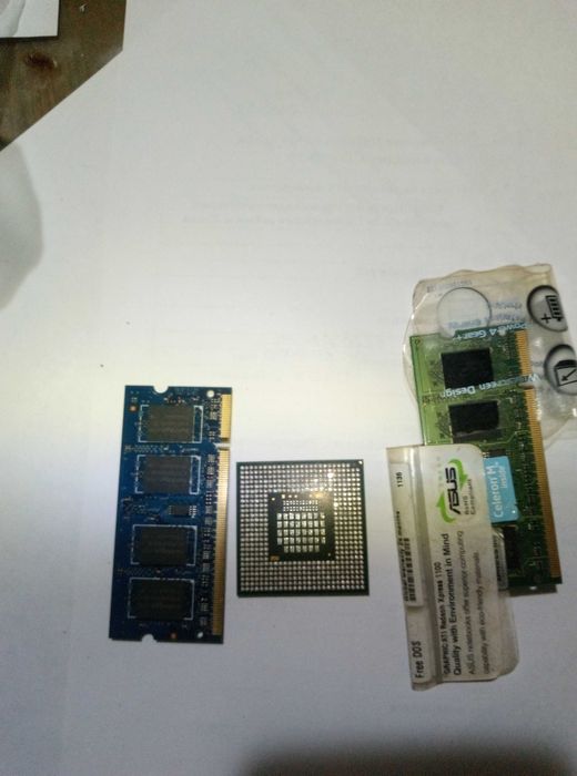 Процессор и память в ноутбук