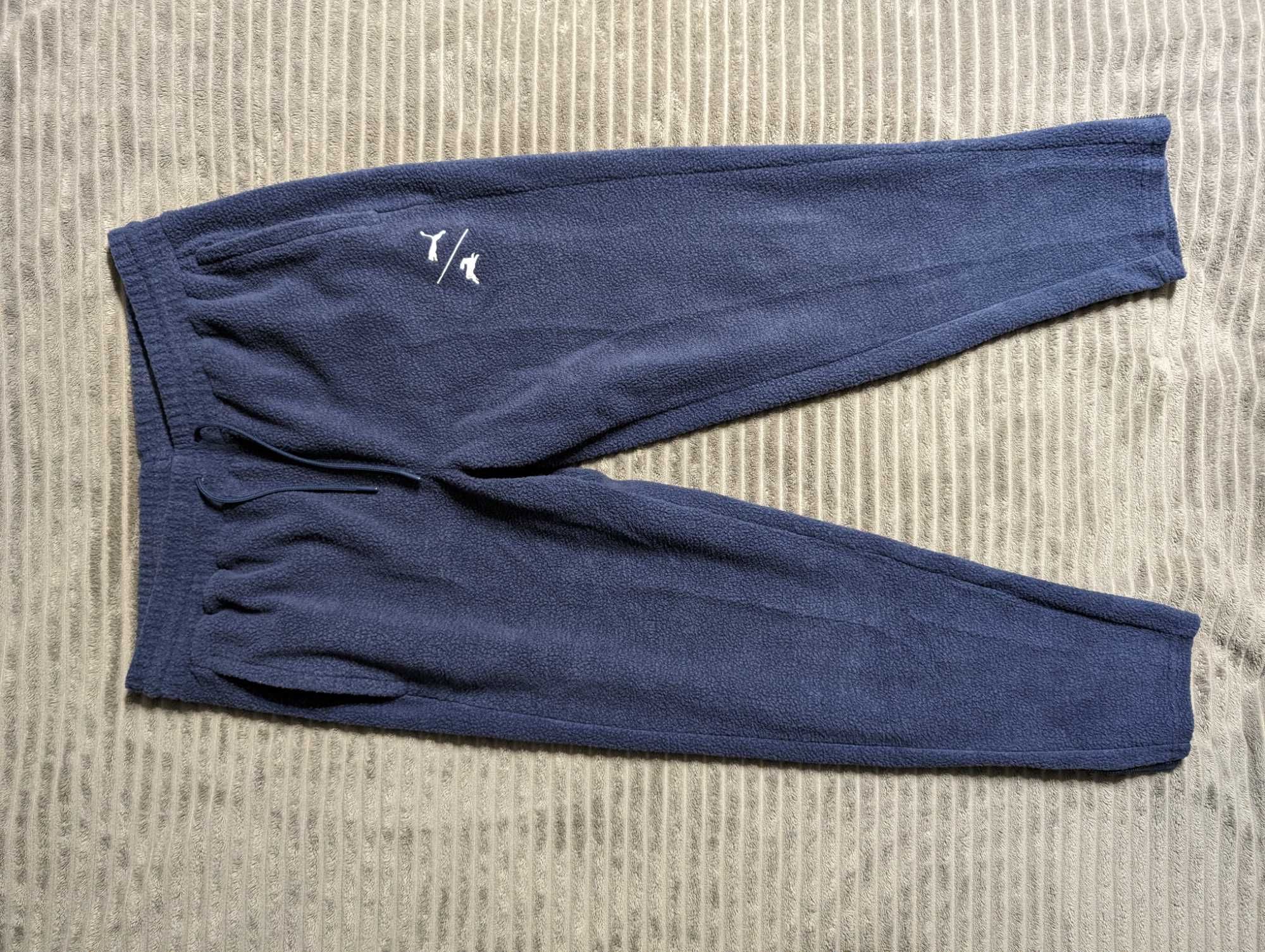 Puma x Tracksmith XL тёплые профессиональные беговые спортивные штаны