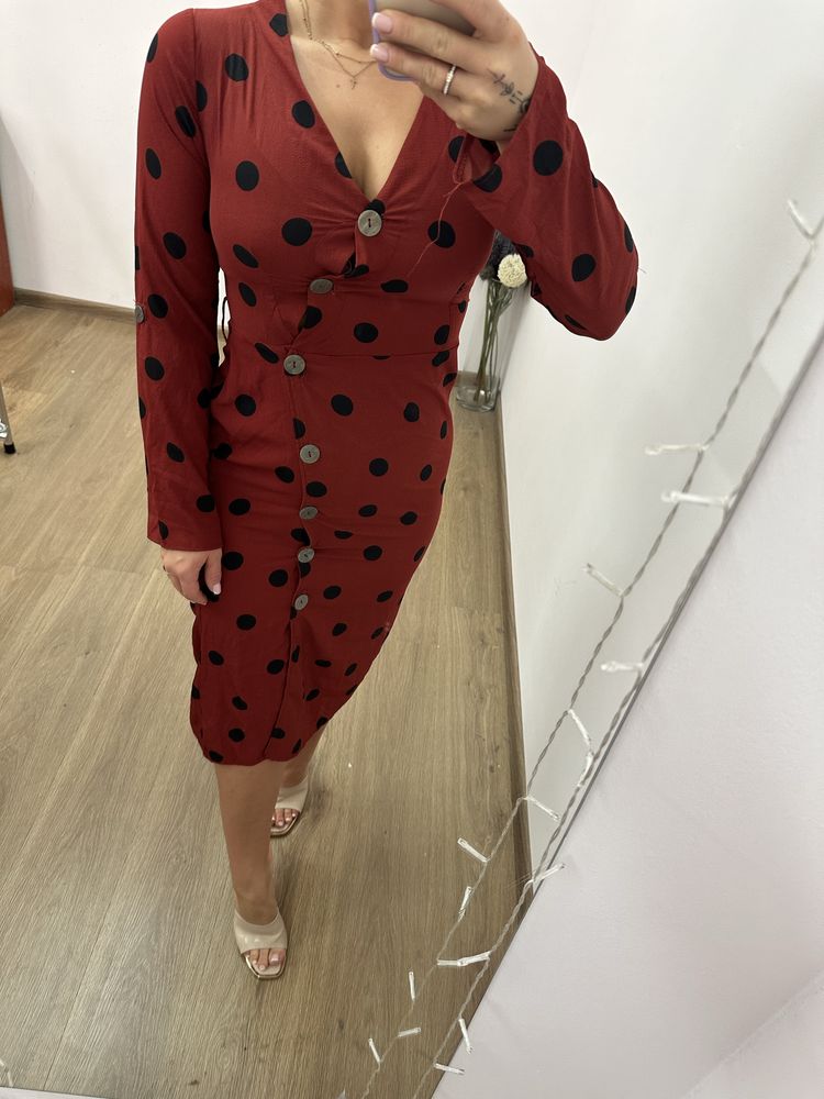 Brązowa sukienka primark