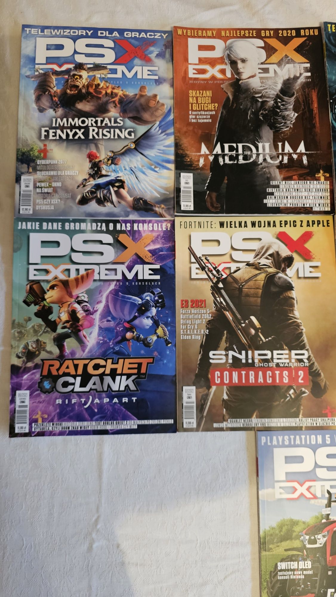 Pełen rocznki gazety Psx Extreme nr. 281 do 292 / 2021 rok . Polecam.