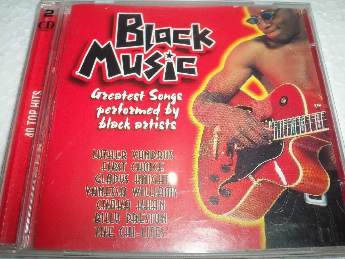 Black Music Greatest Songs Top 40 Hits cd Duplo