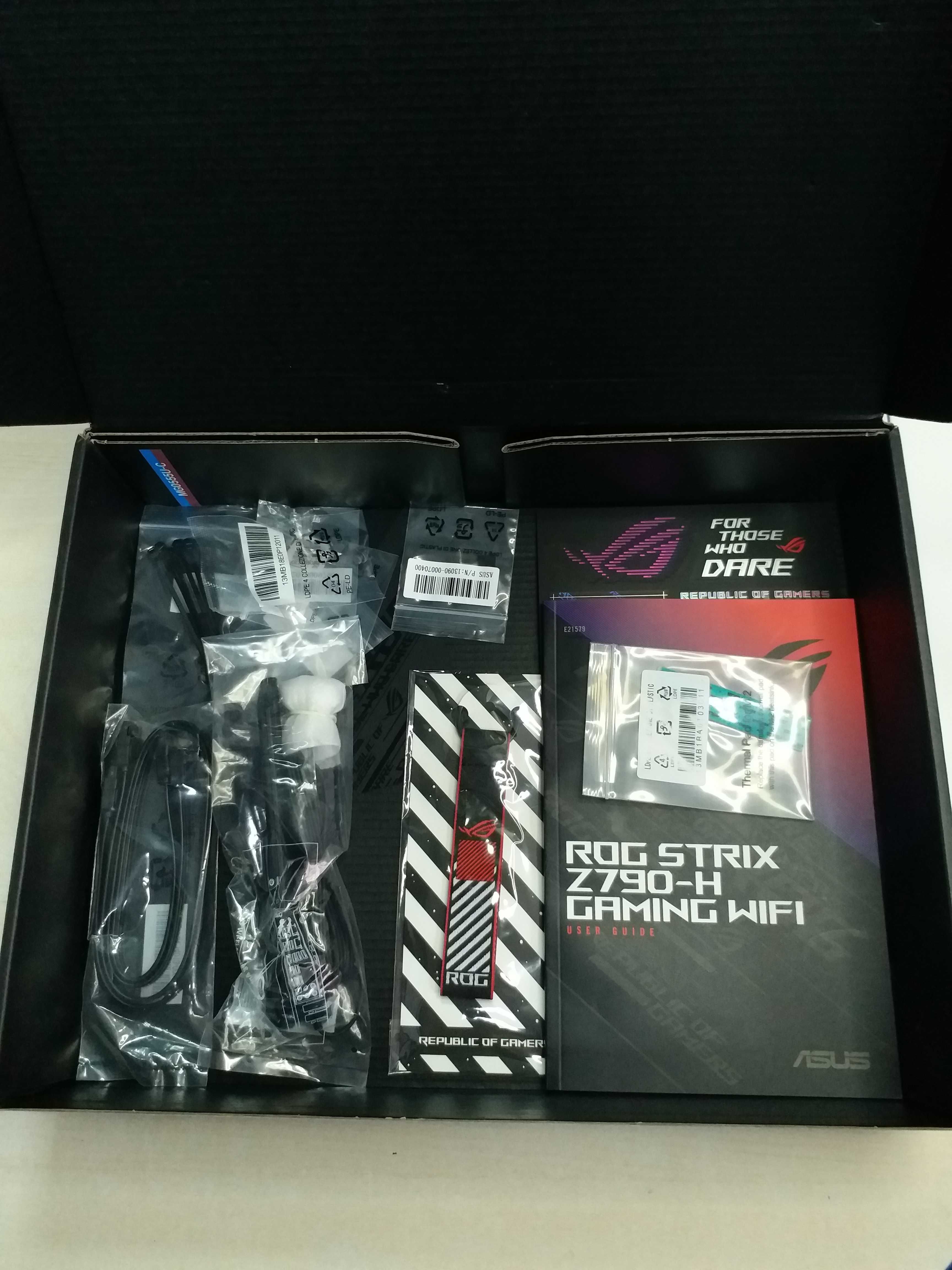 Топ плата Asus ROG Strix Z790-H Gaming WiFi  LGA 1700,  DDR5