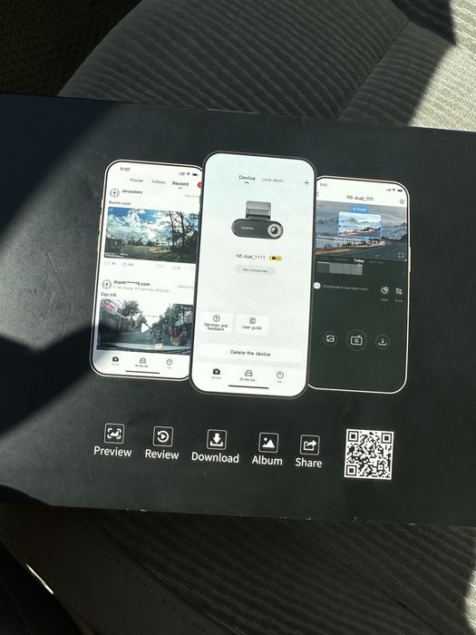 Видеорегистратор DDPAI  n5 dual 4k ultra HD