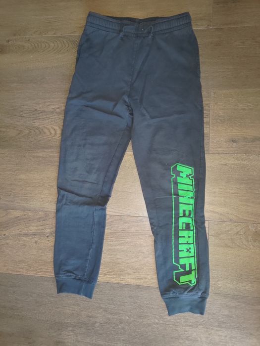 Spodnie dresowe Minecraft rozmiar 134 140