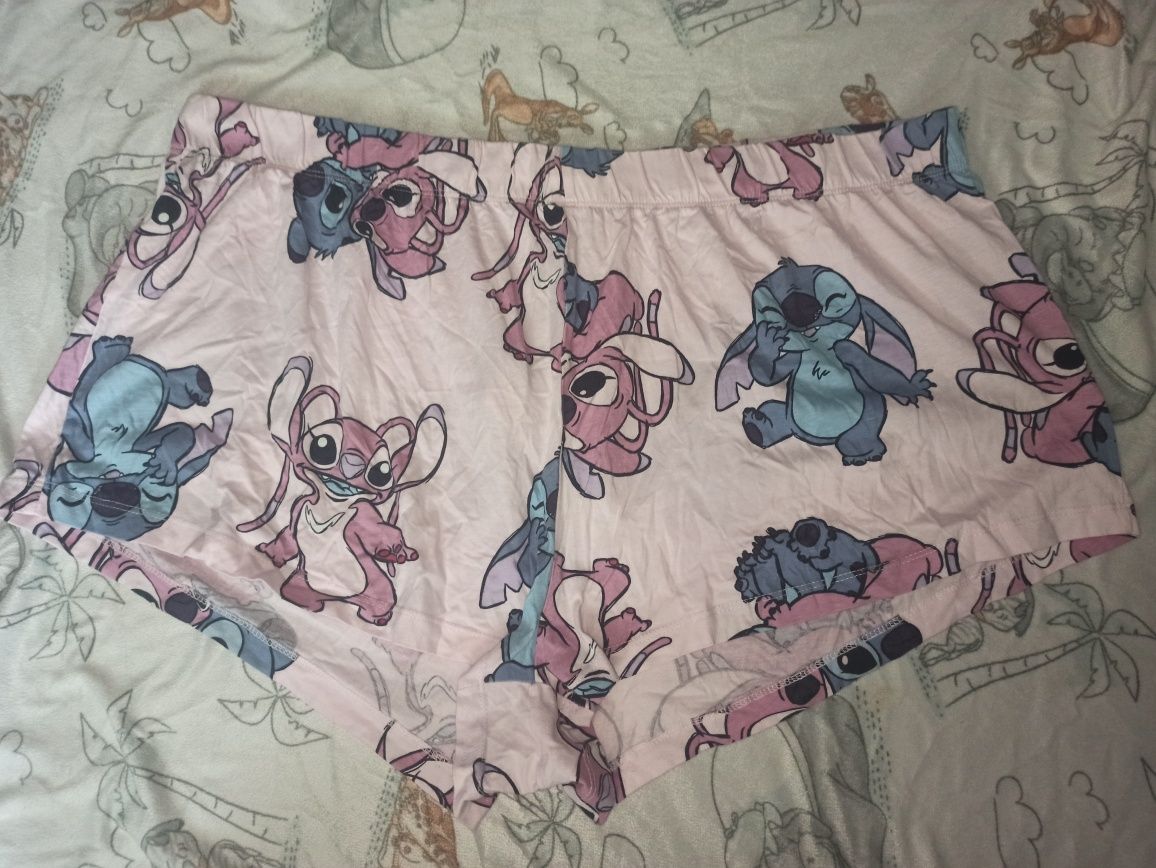 Piżama Stich damska różowa śliczna Rozmiar XL