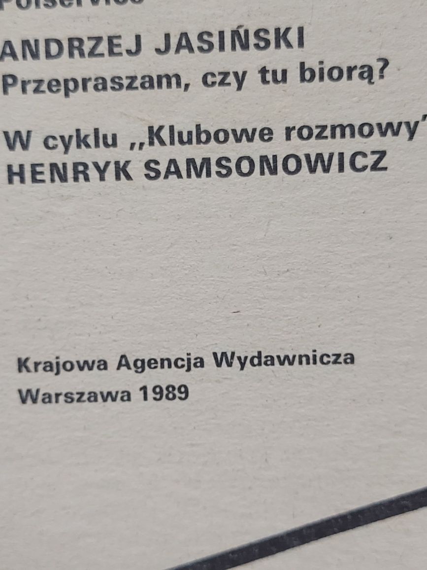 Stara książka Śmierdząca Sprawa 1989rok