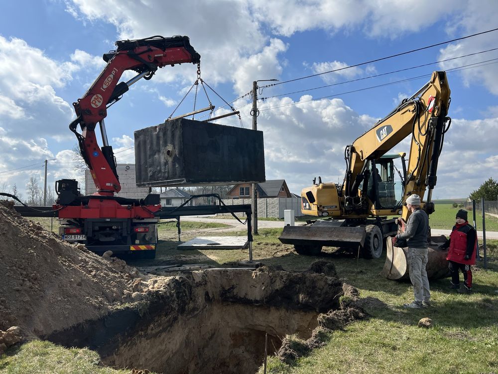 Szambo betonowe zbiorniki na deszczówkę zbiorniki betonowe