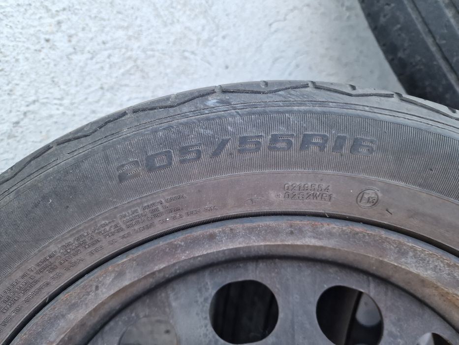 Komplet kół 205/55 R16 5x112. Opony letnie