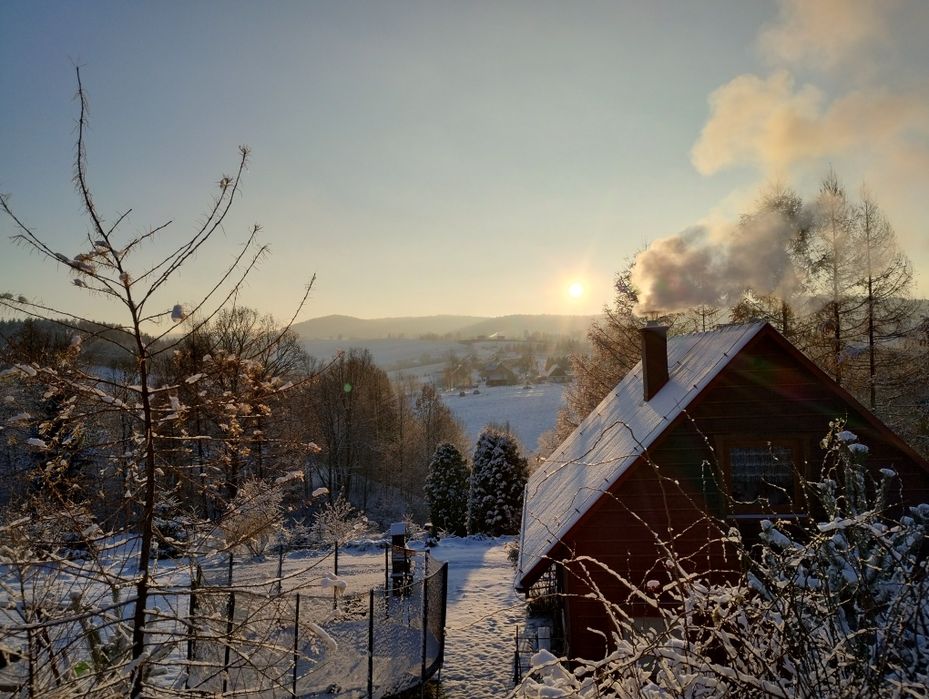 Ferie w Bieszczadach, Ferie zimowe, górska chatka, duży domek w górach