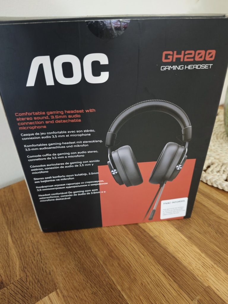 Auscultadores Gaming AOC gh200