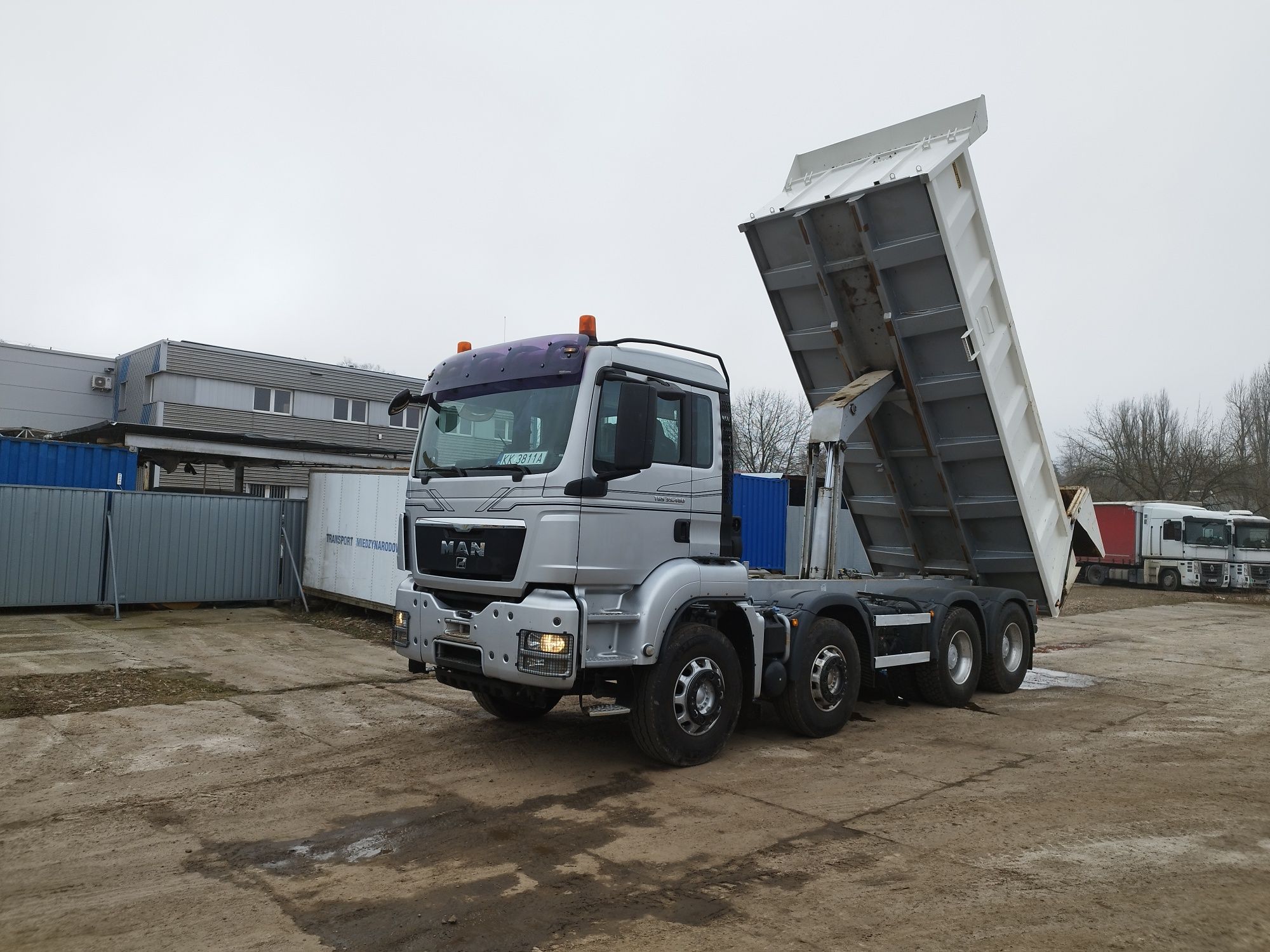 Usługi transportowe wywrotki 20t oraz 4t