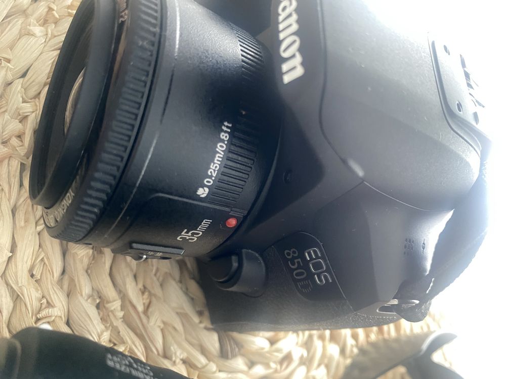 Canon 850 D + dodatkowо  gwarancja 3 lata