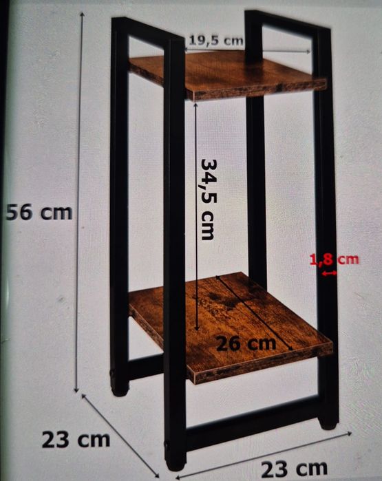 Stojak kwietnik regał Loft
