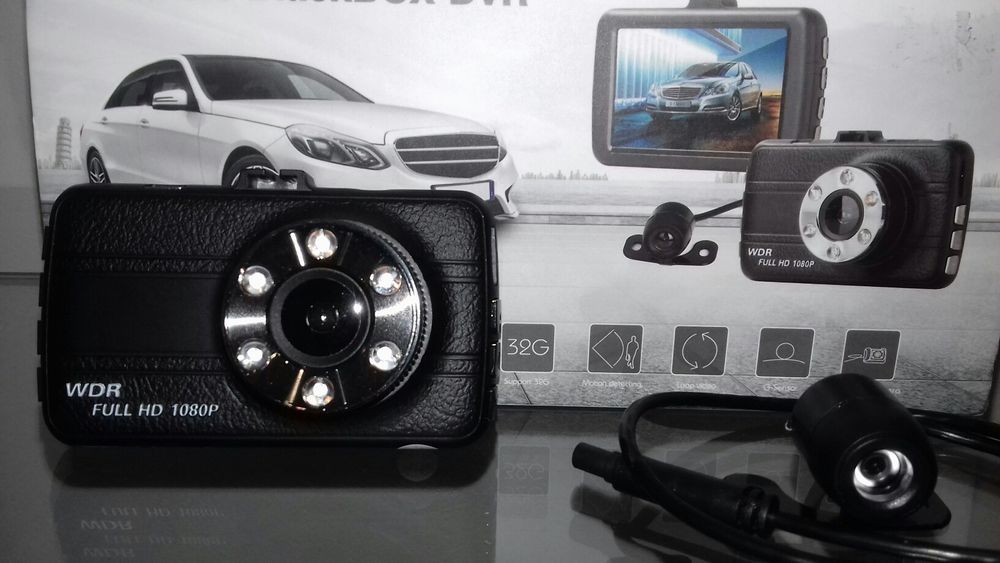 Відеореєстратор автореєстратор камера реєстратор dual lens fullhd 1080