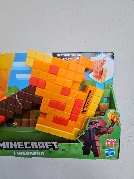 Бластер-сокира Nerf Firebrand Minecraft