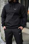 Анорак чоловічий спортивний чорний ветровка Nike Найк
