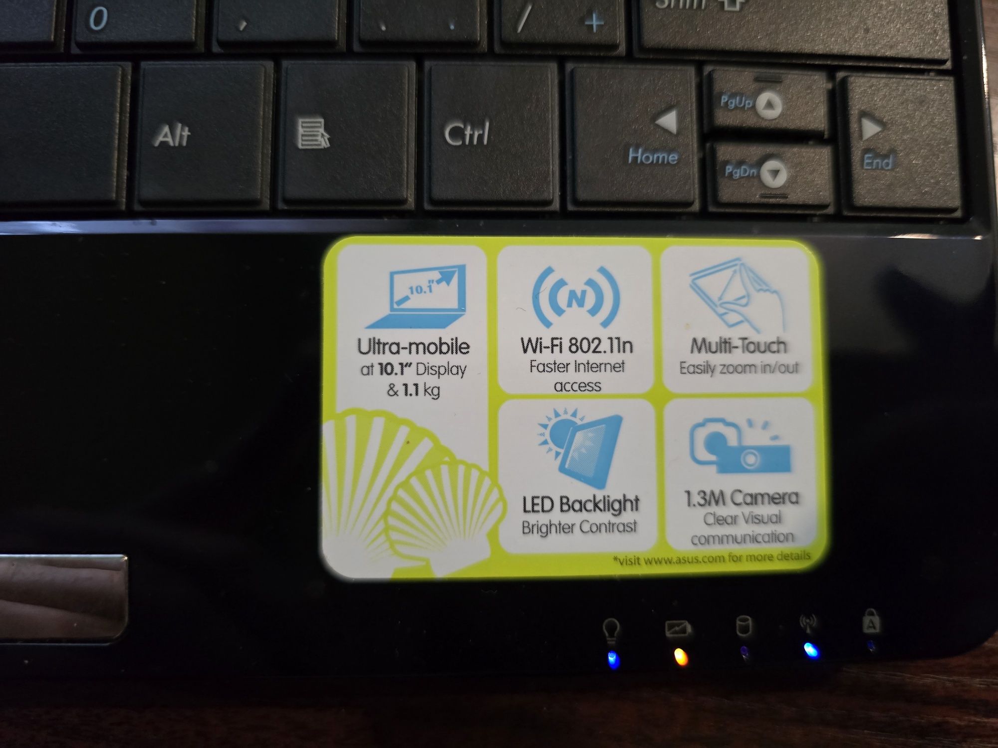 Eee pc mini laptop