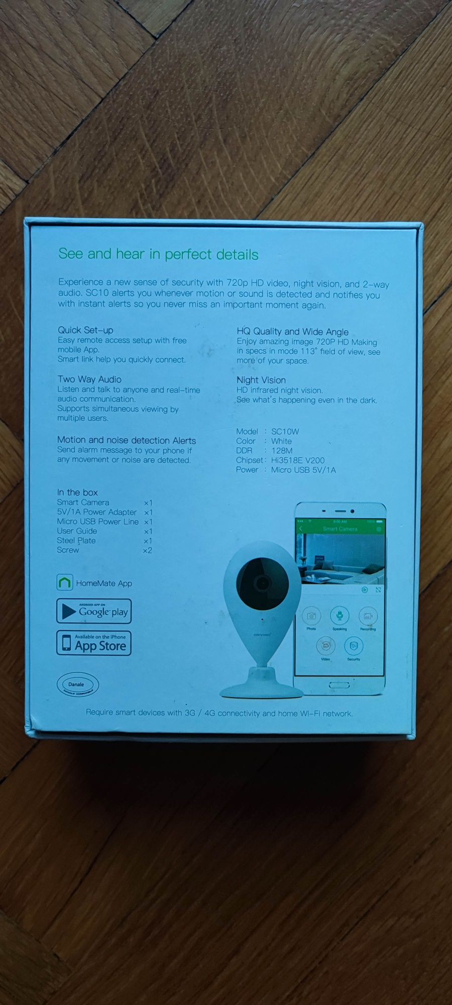 Nowa Orvibo 720P HD Smart Camera