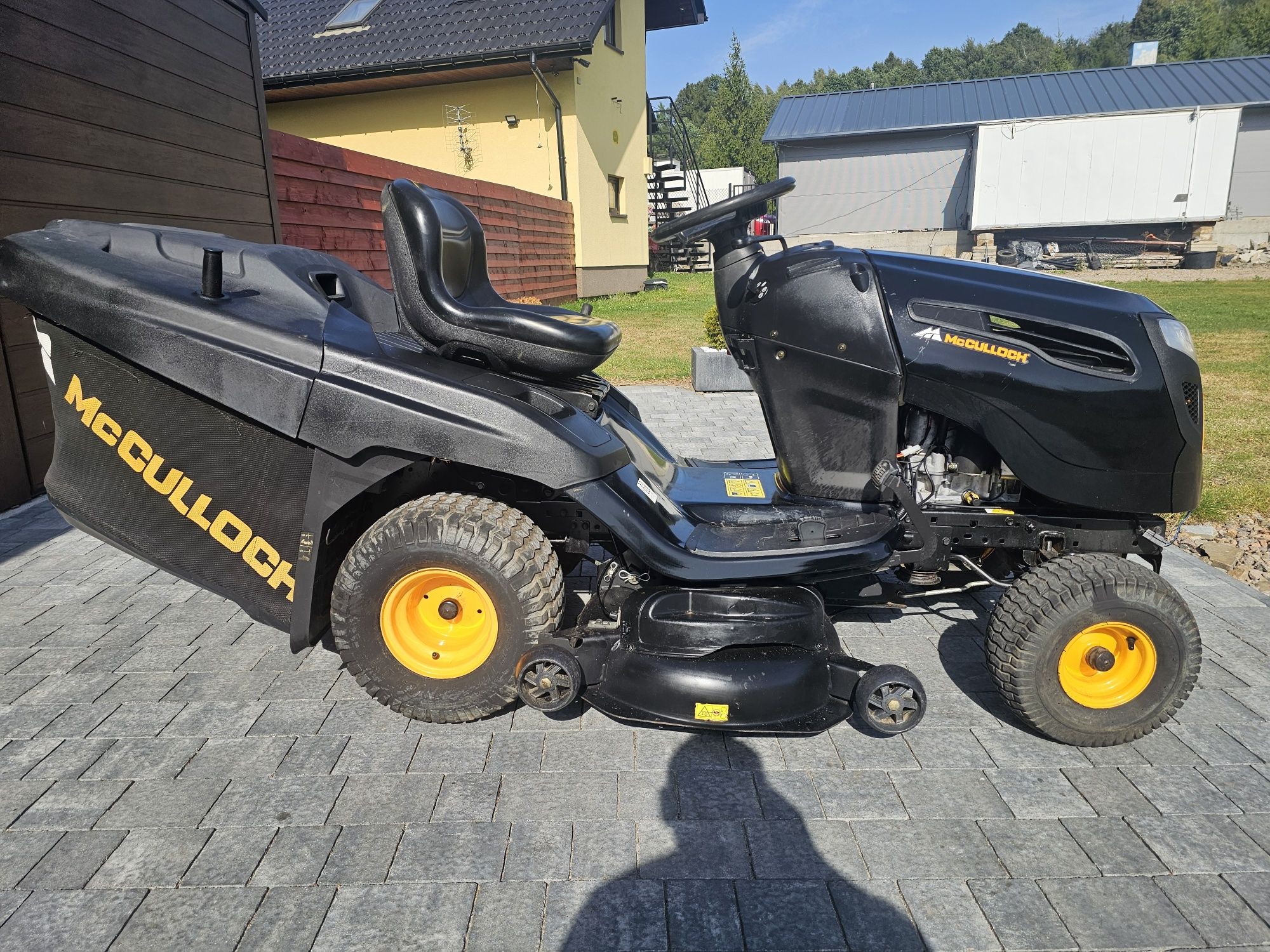 Traktorek kosiarka MACCULLoCh/husqvarna 20KM V2 pompa,hydro,idealny st