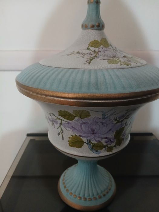 Conjunto candelabro + Taça "Martan "