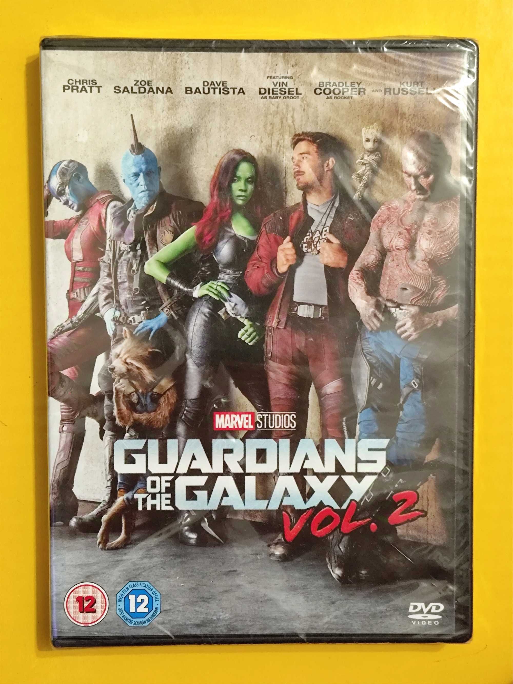 DVD диск с фильмом Стражи Галактики 2 (на Английском)