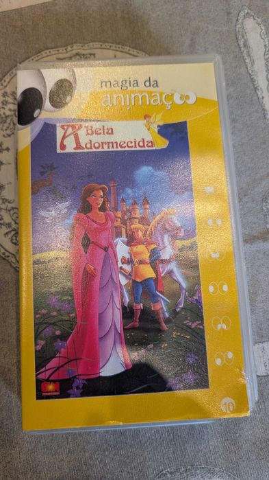 Filme A Bela Adormecida em VHS