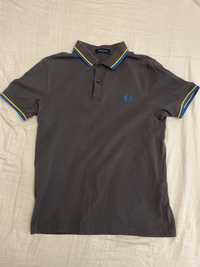 Fred Perry M3600-S36 Polo Gunmetal / Yellow / Blue