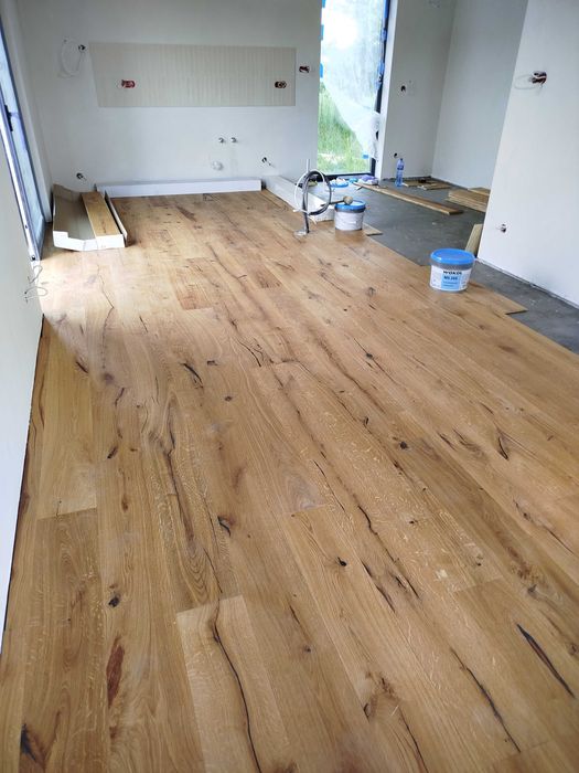 COUNTRY Deska podłogowa DĄB 14x190x1900mm. olejowana z fazą. Warstwowa