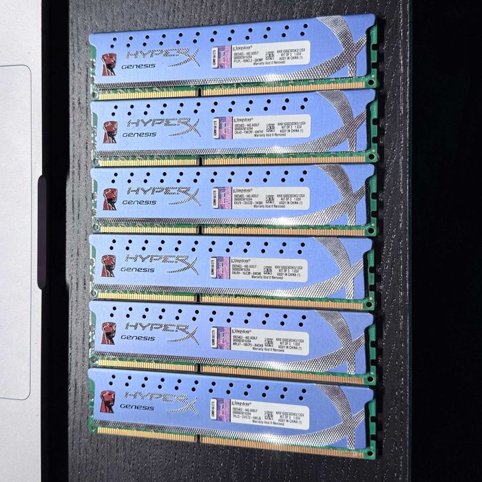 Pamięć RAM 24GB set 6 kości