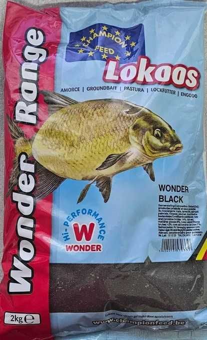 Zanęta Champion Feed WONDER Black 2kg - 5 paczek