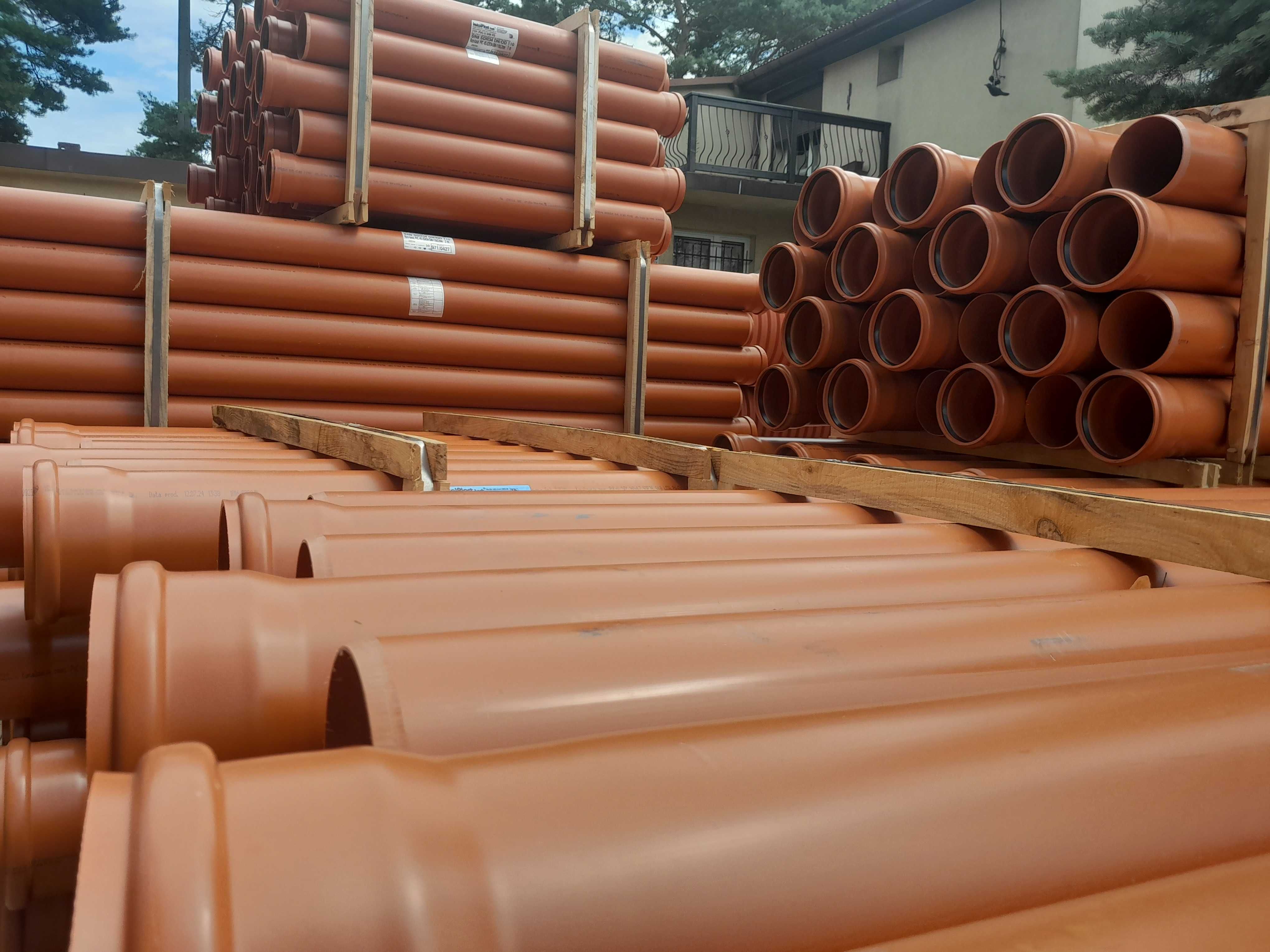 Rura kanalizacyjna PVC PCV lita SN8 fi 160 4,7mm