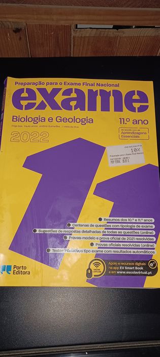 Livro Preparação Biologia e Geologia para Exame final nacional