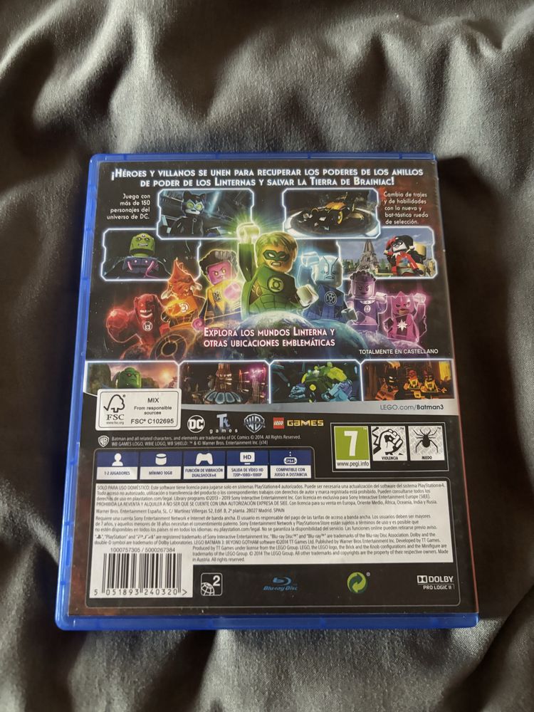 Lego Batman 3 ps4