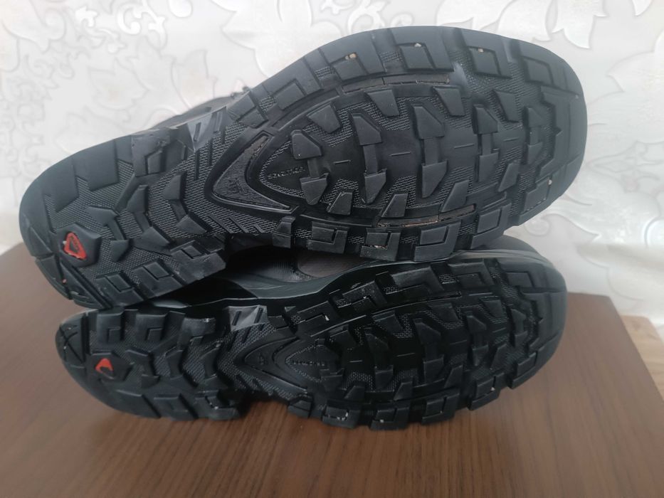 Ботинки кожа берцы Salomon 4 D Quest gore tex 22 года 44 28 см