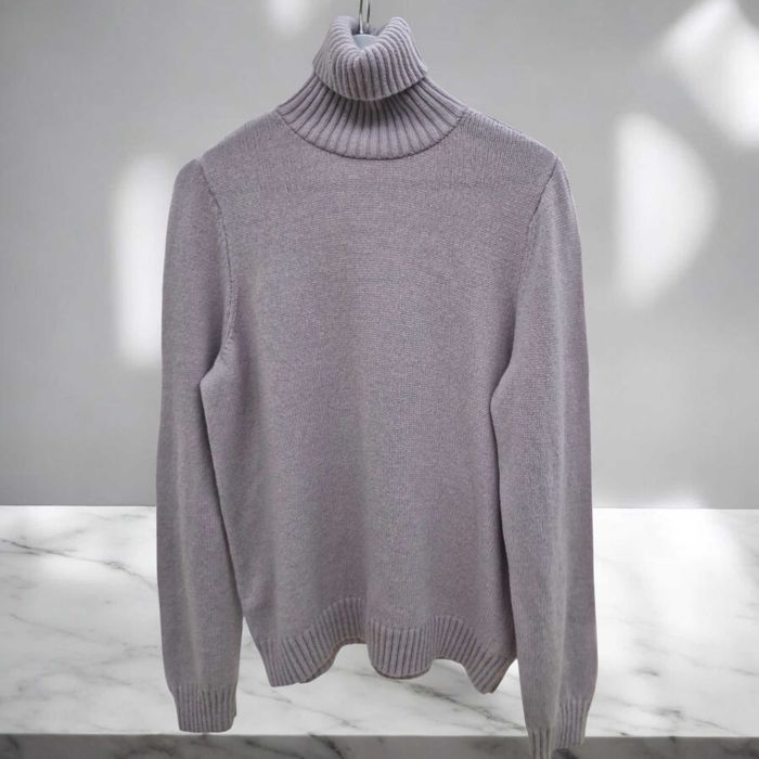 Гольф водолазка 50% кашемір ліловий