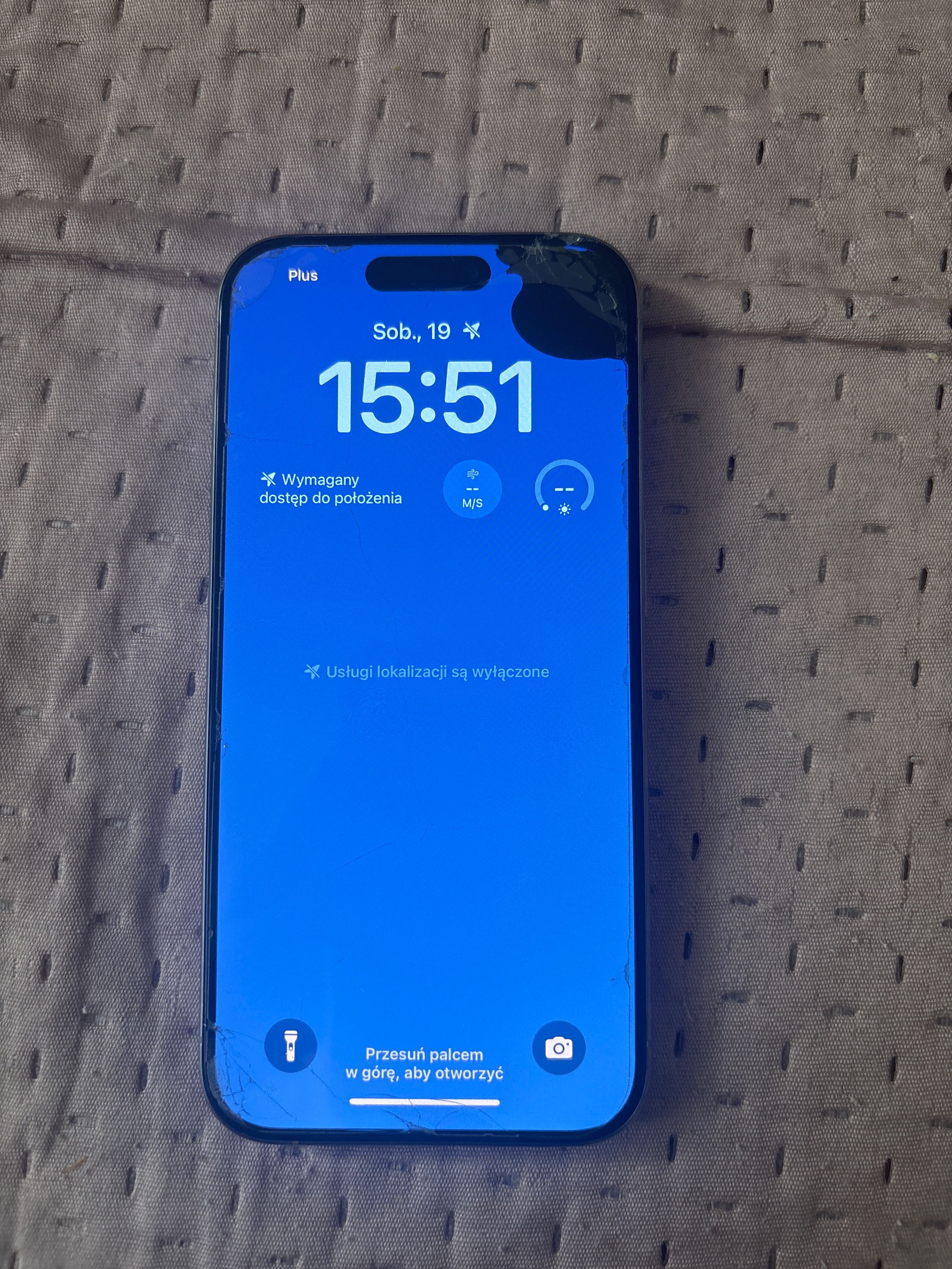 Ip 15 pro uszkodzony