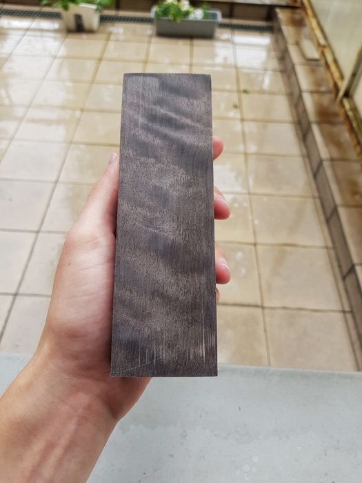 Drewno stabilizowane bloczek stabilizowany brzoza knifemaking