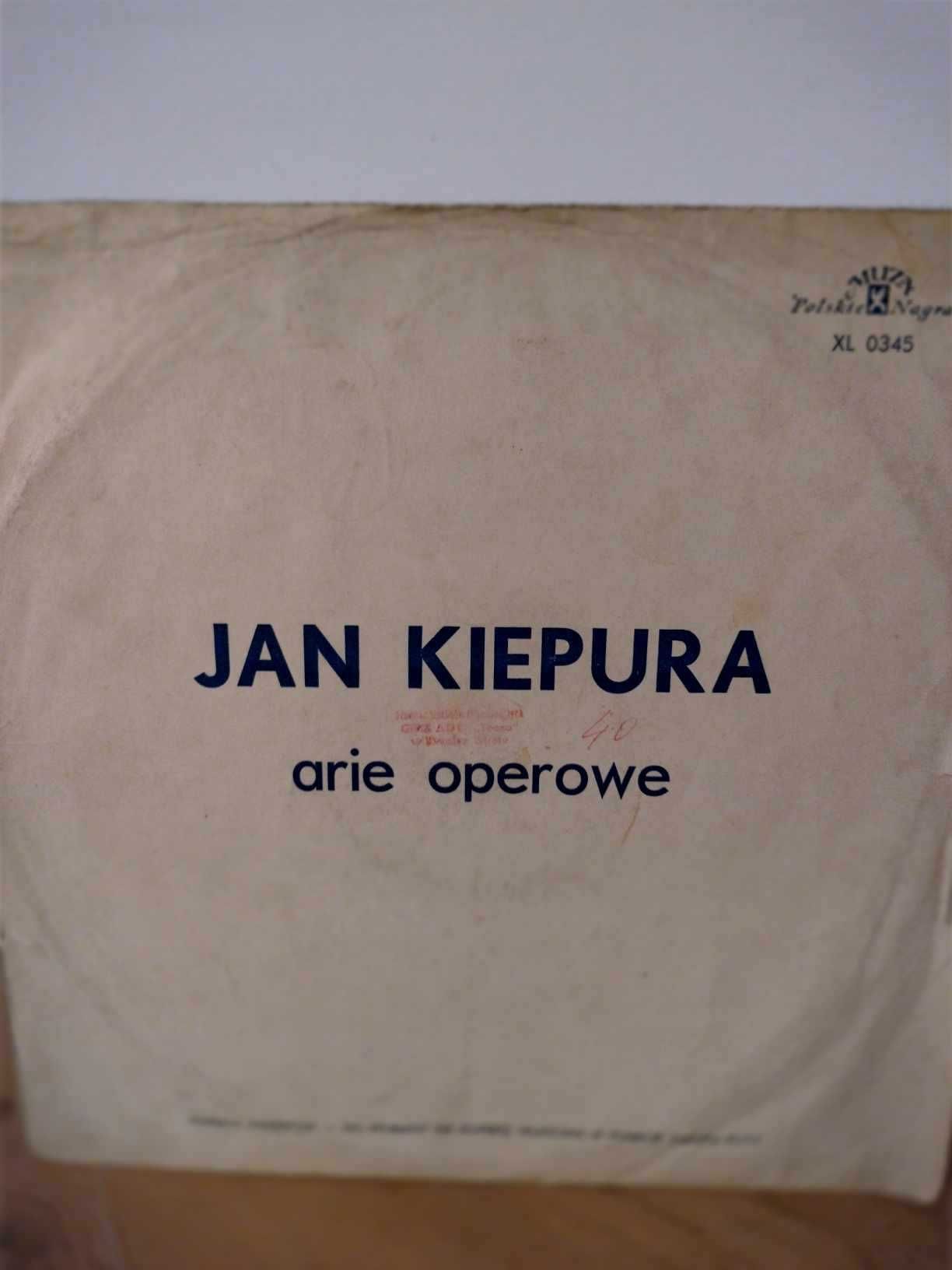 Arie Operowe - Muza XL 0345 - 1966 rok - JAN KIEPURA