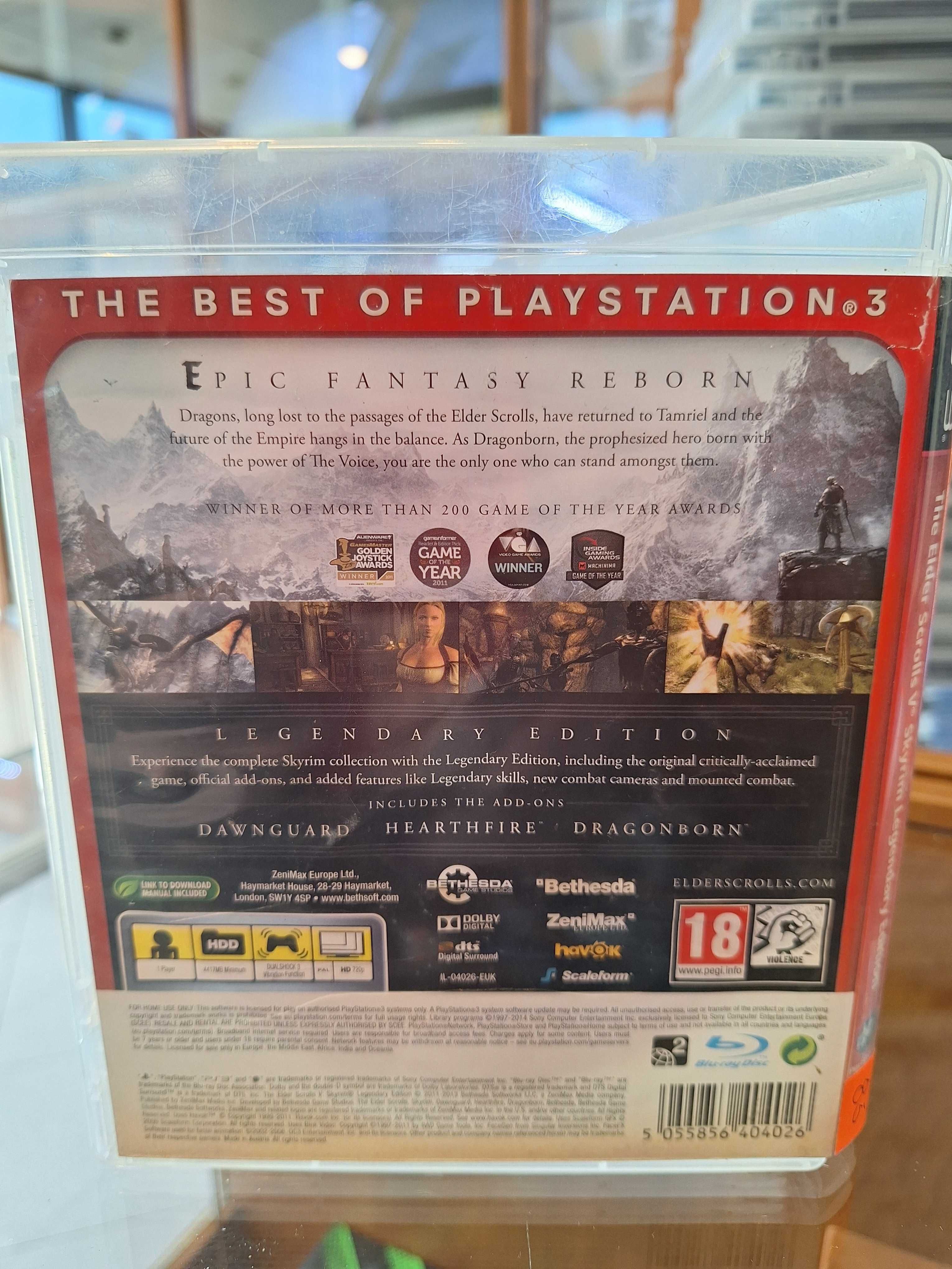The Elder Scrolls V SKYRIM PlayStation 3 CentrumGrania