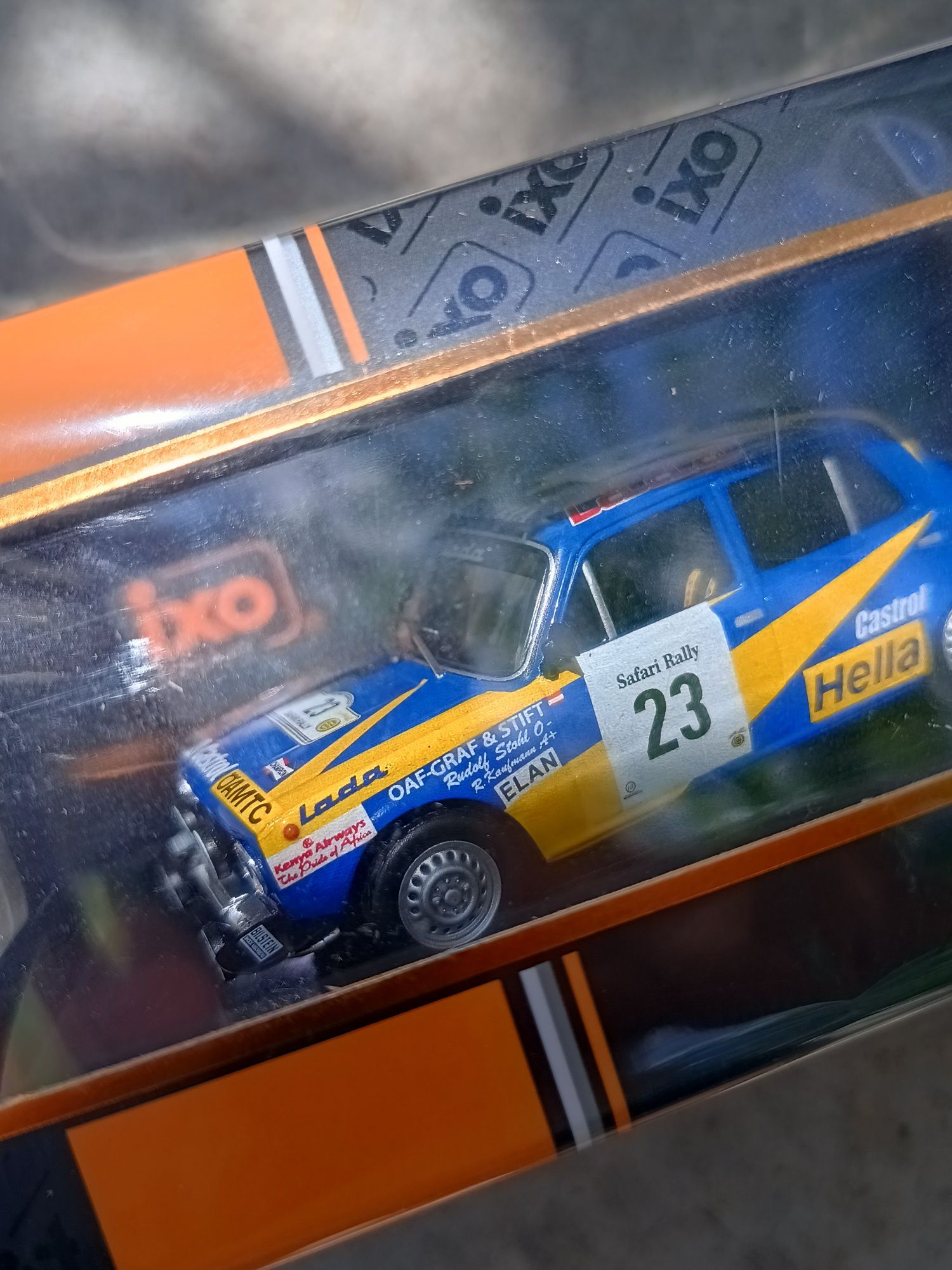 Lada 1600 - Safari rally 1982. IXO. 1:43.