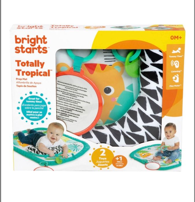 Bright Starts килимок + подушка – новий!