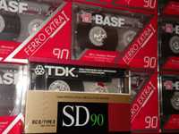 Кассеты BASF TDK по 140грн аудиокассеты